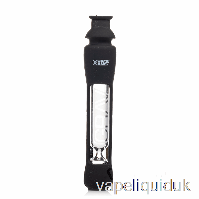 GRAV 12mm Taster with Silicone Skin Black Vape Liquid